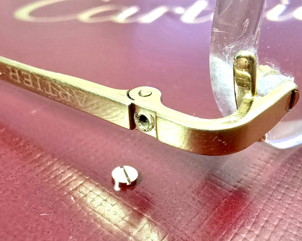 NEW! Auth Cartier Platine Screws Replacement - Gold/Silver - $49/each