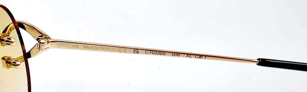 Auth Cartier C-Decor Rimless Eyeglasses Screws CT0330S / CT0344O / CT04870