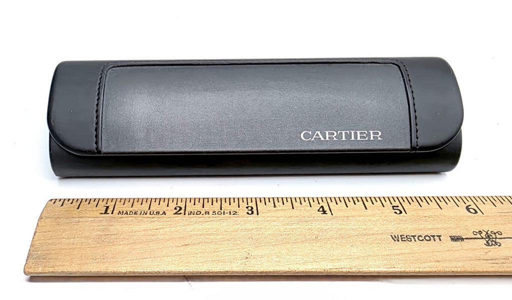 New Authentic Cartier Red Glasses Sunglasses Box Case Small