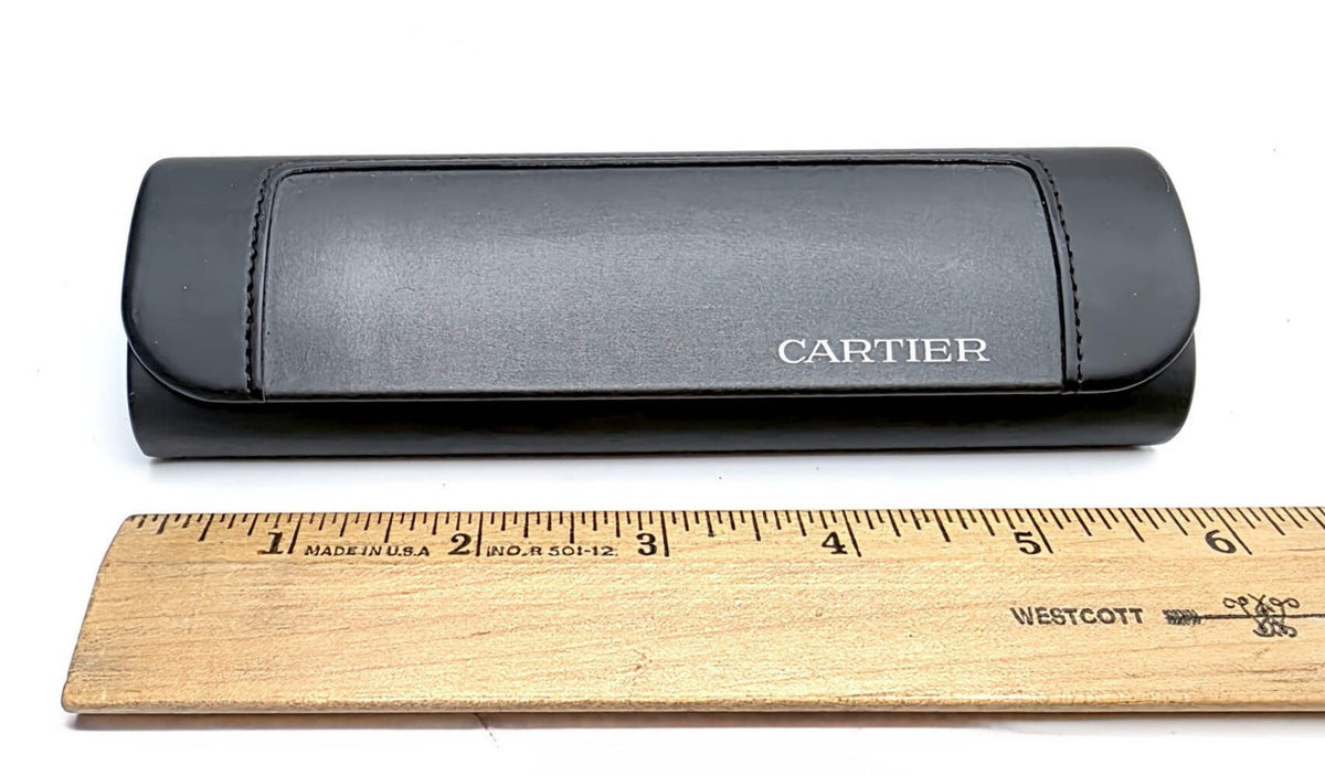 New Authentic Cartier Red Glasses Sunglasses Box Case Small