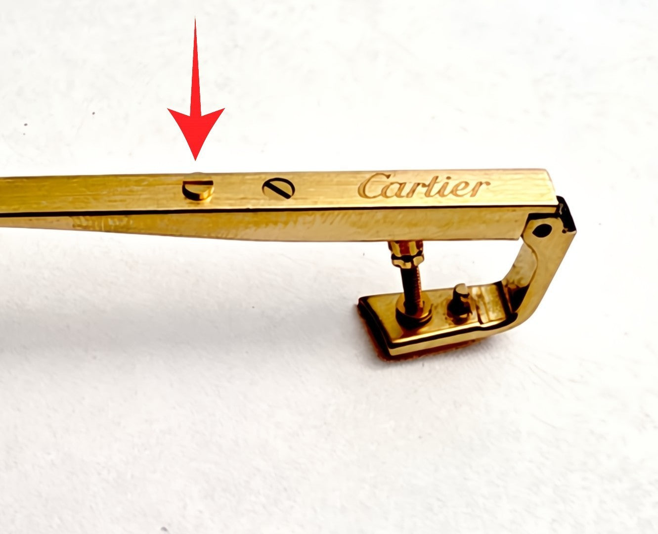 NEW! Auth Cartier Platine Screws Replacement - Gold/Silver - $49/each