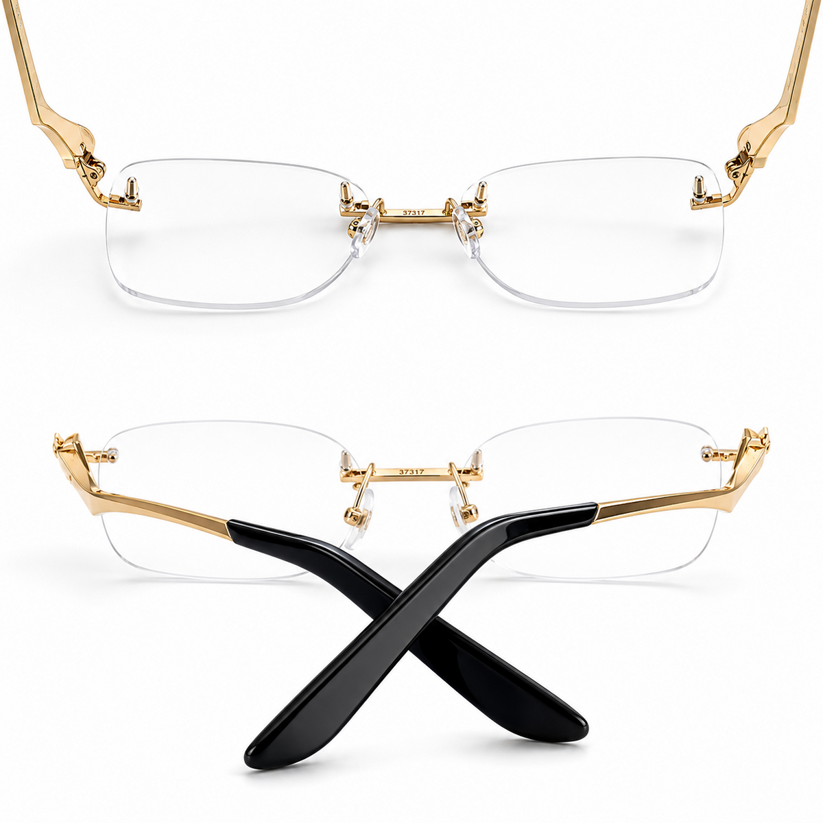NEW! Authentic Panthère de Cartier Eyeglasses CT0120O