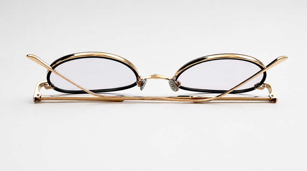 Authentic Luxury Cartier Gold Eyewear CT02500