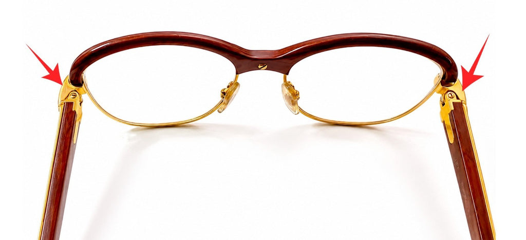 Auth Cartier Glasses Part Screws Replacement - Gold - Vintage Woods - $49/each