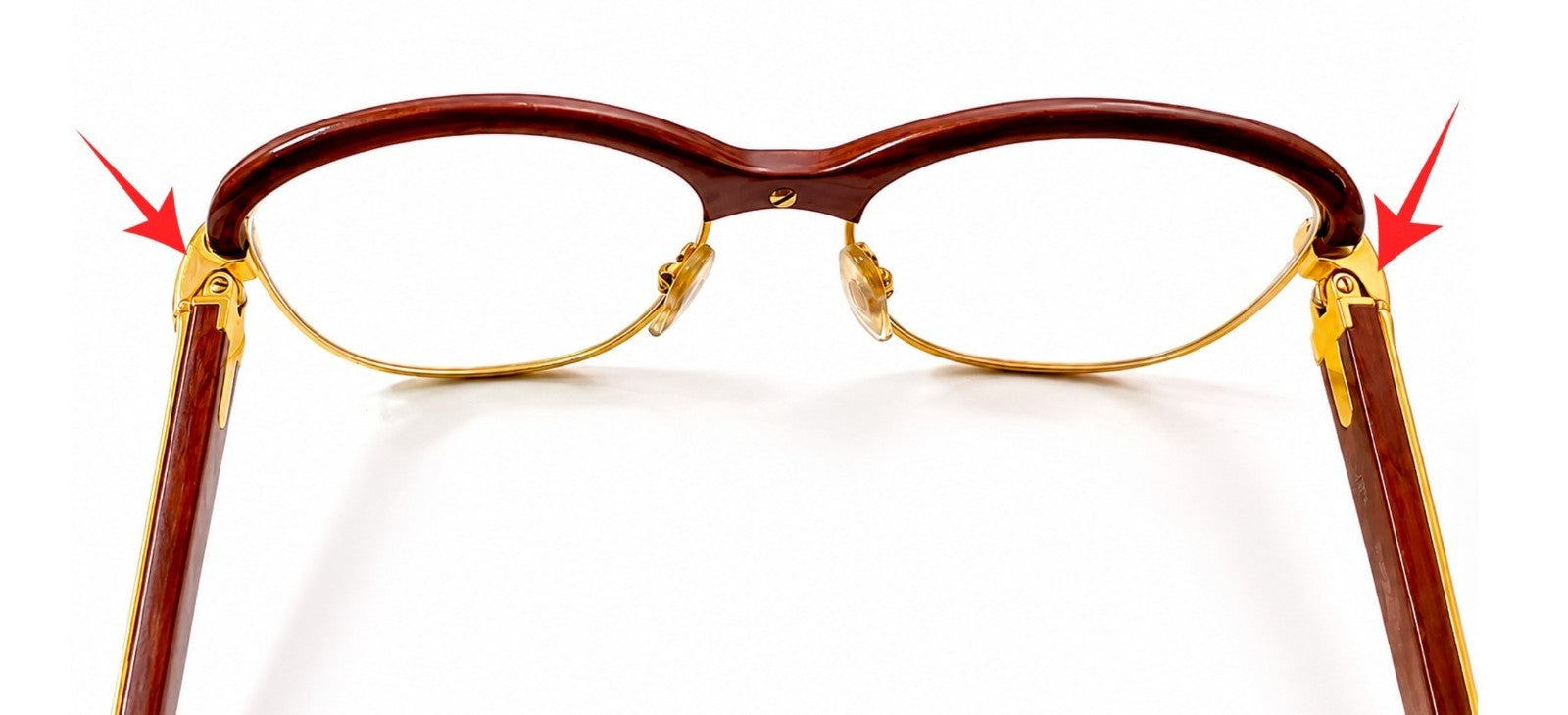 Auth Cartier Glasses Part Screws Replacement - Gold - Vintage Woods - $49/each