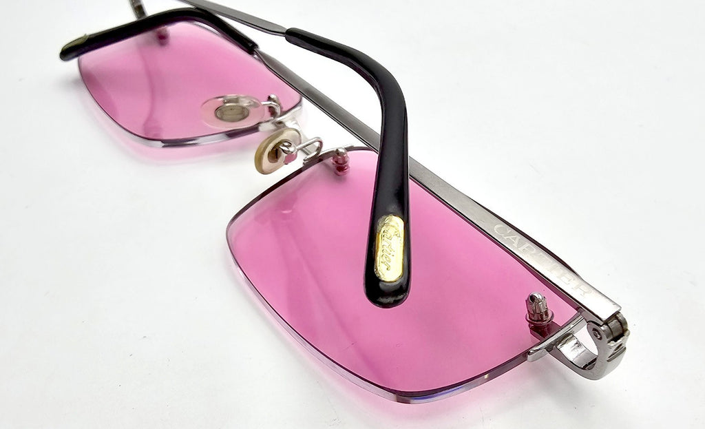 Authentic Cartier Gold/Black Temple Tips Replacement Parts for Cartier Glasses