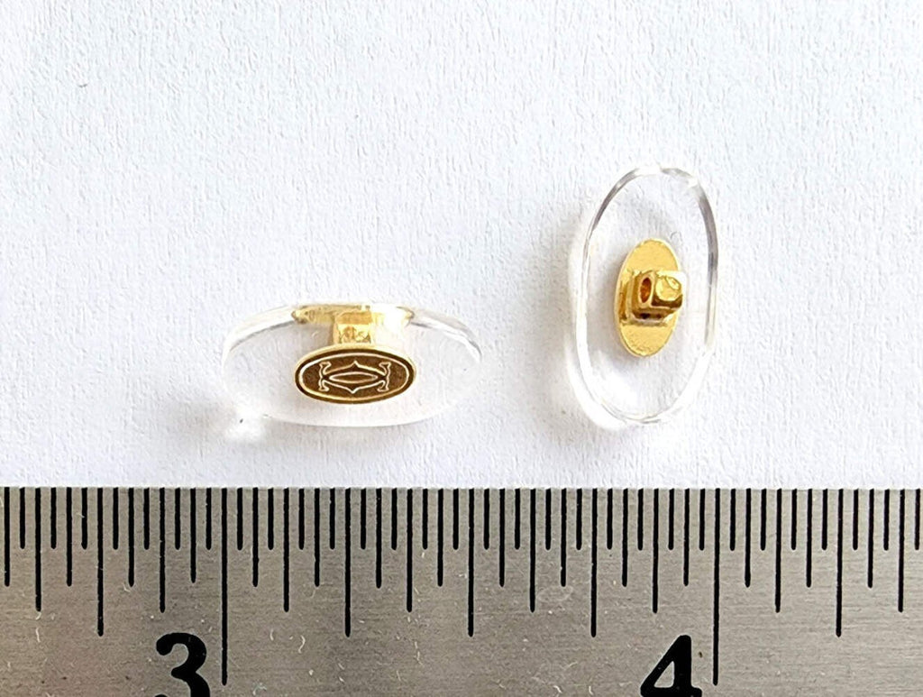 Cartier Eyeglasses Nose Pads Replacement Small + Free Screwdriver