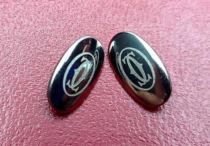 NEW! Cartier Glasses Nose Pads Replacement -  Gold/Silver + Free Screwdriver
