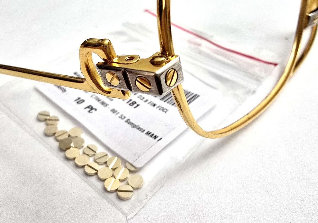 NEW! Auth Cartier Platine Screws Replacement - Gold/Silver - $49/each
