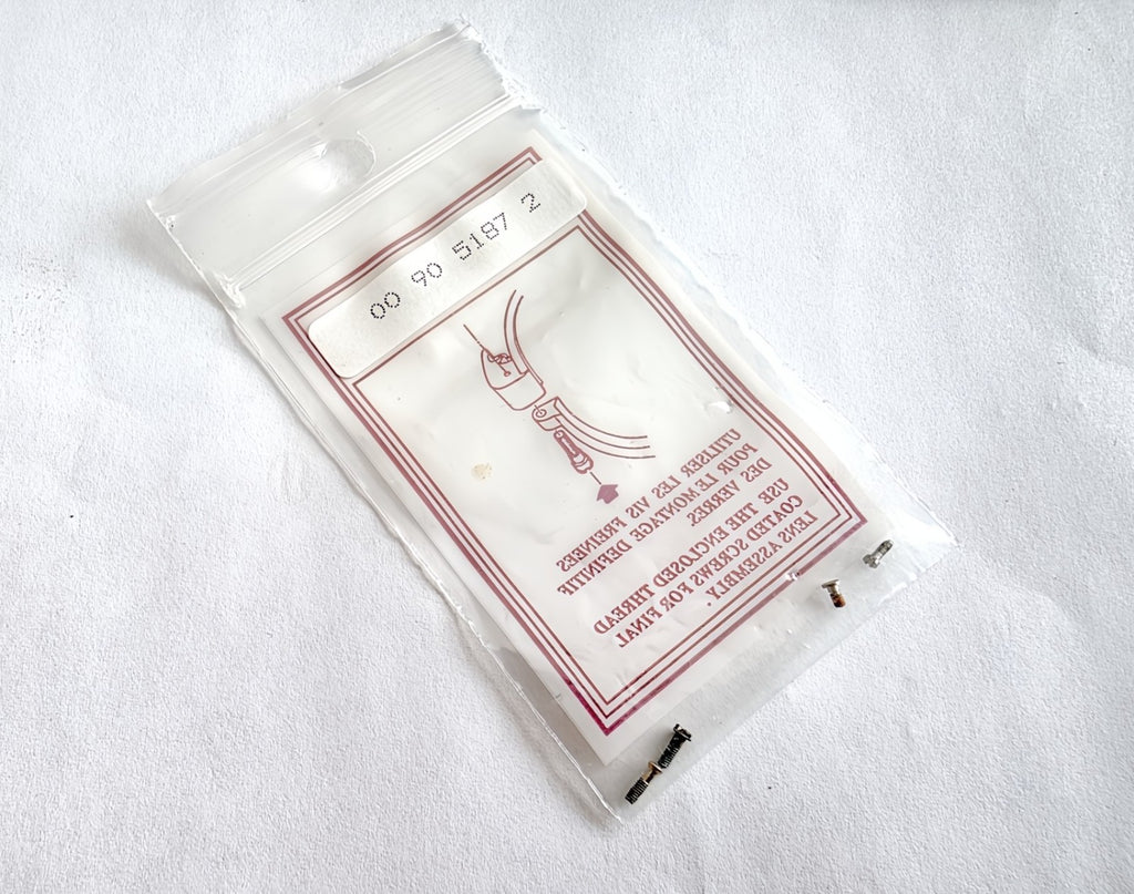 Authentic Cartier Vintage Eyeglasses Hinge Screw Gold/Silver - $39 each