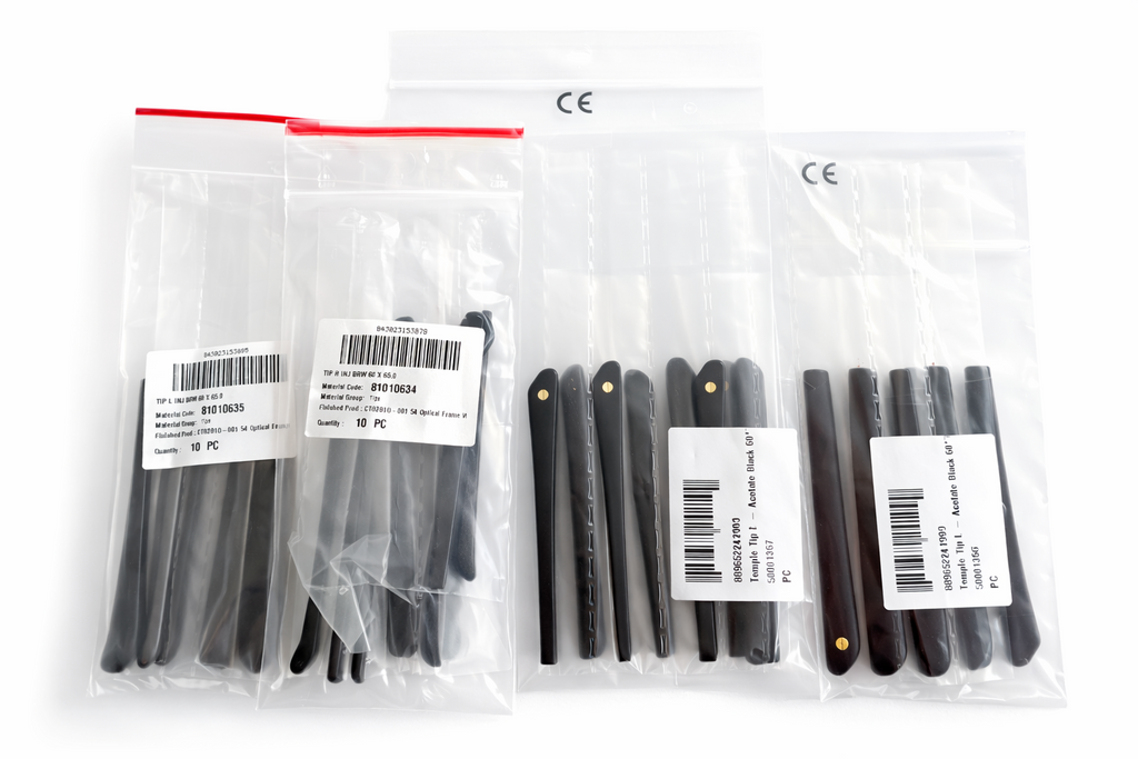 Genuine Cartier Temple Tips Replacement Ends A B C Black New Pair