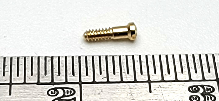 New Authentic Cartier Nose Pad Screws Replacement Gold Silver + Free Screwdriver