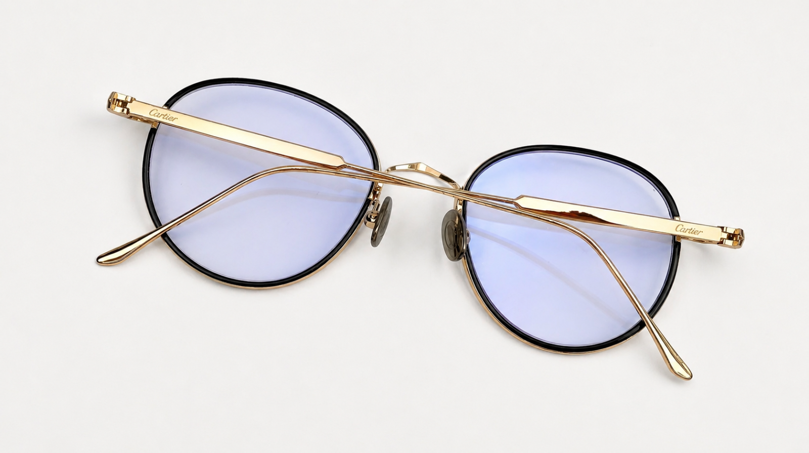 Authentic Luxury Cartier Gold Eyewear CT02500