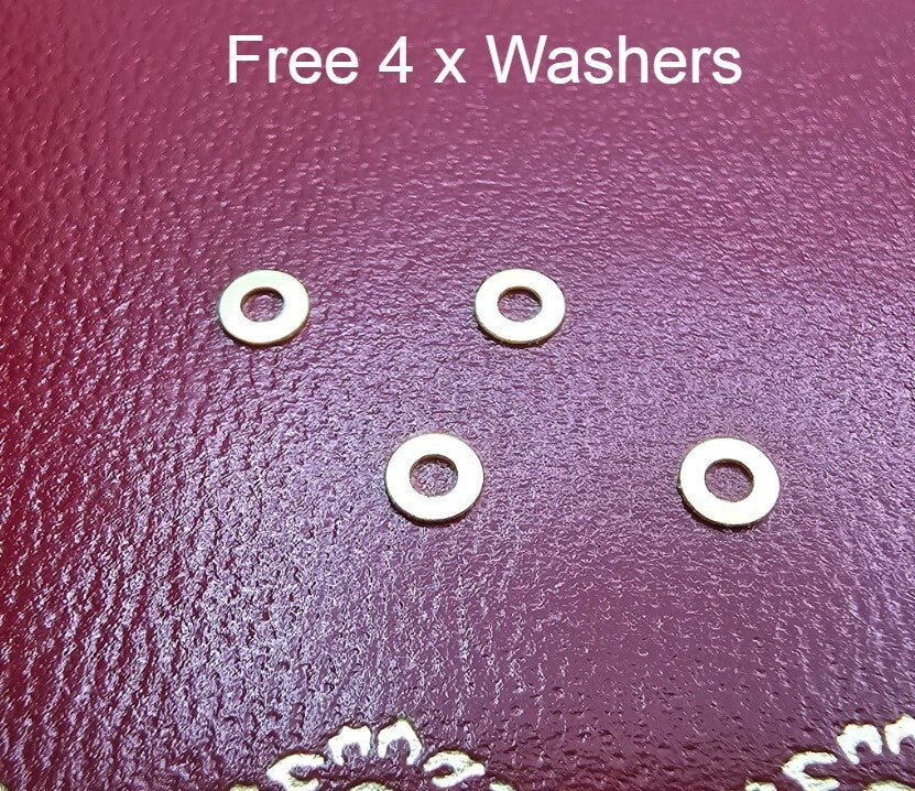 NEW! Auth Cartier Glasses Parts Caps and Bushing  - SILVER - Free Screw Driver