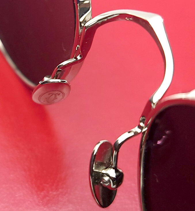 NEW! Cartier Glasses Nose Pads Replacement -  Gold/Silver + Free Screwdriver