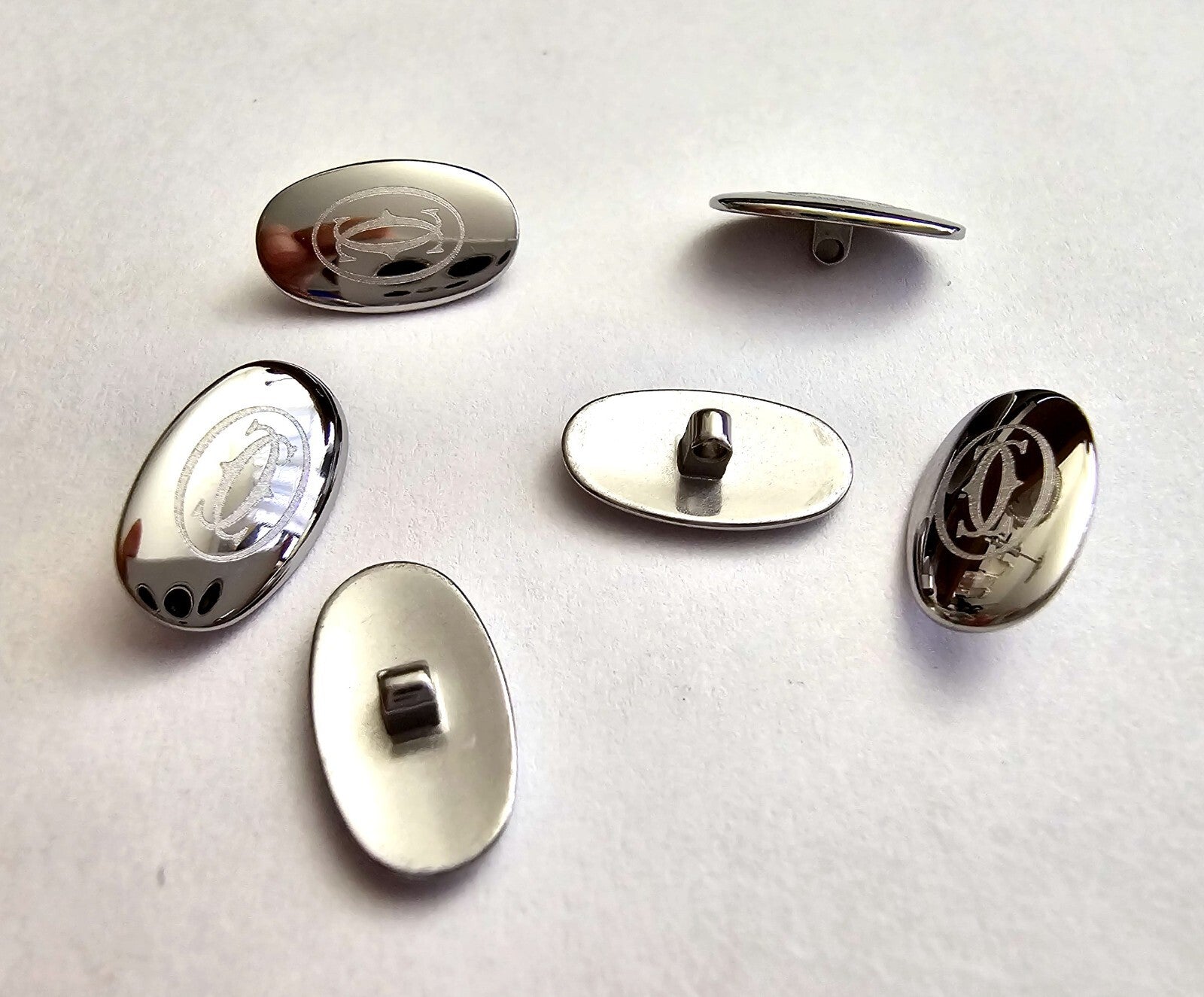 NEW! Cartier Glasses Nose Pads Replacement -  Gold/Silver + Free Screwdriver
