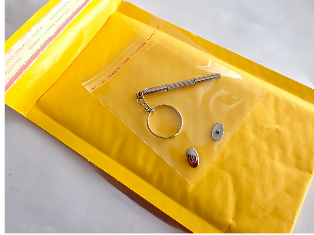 NEW! Cartier Glasses Nose Pads Replacement -  Gold/Silver + Free Screwdriver