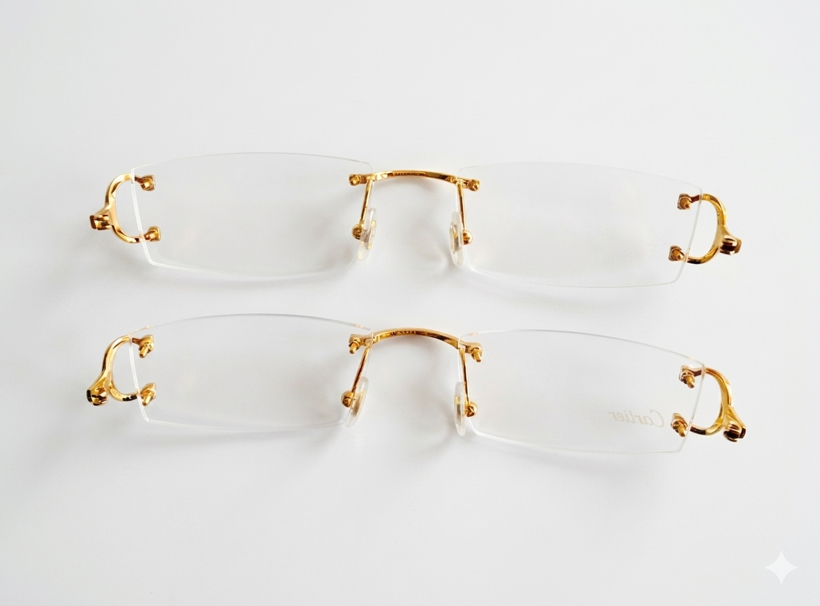 Auth Cartier Big C Piccadily Gold (CT00920) Spare Parts/Replacement