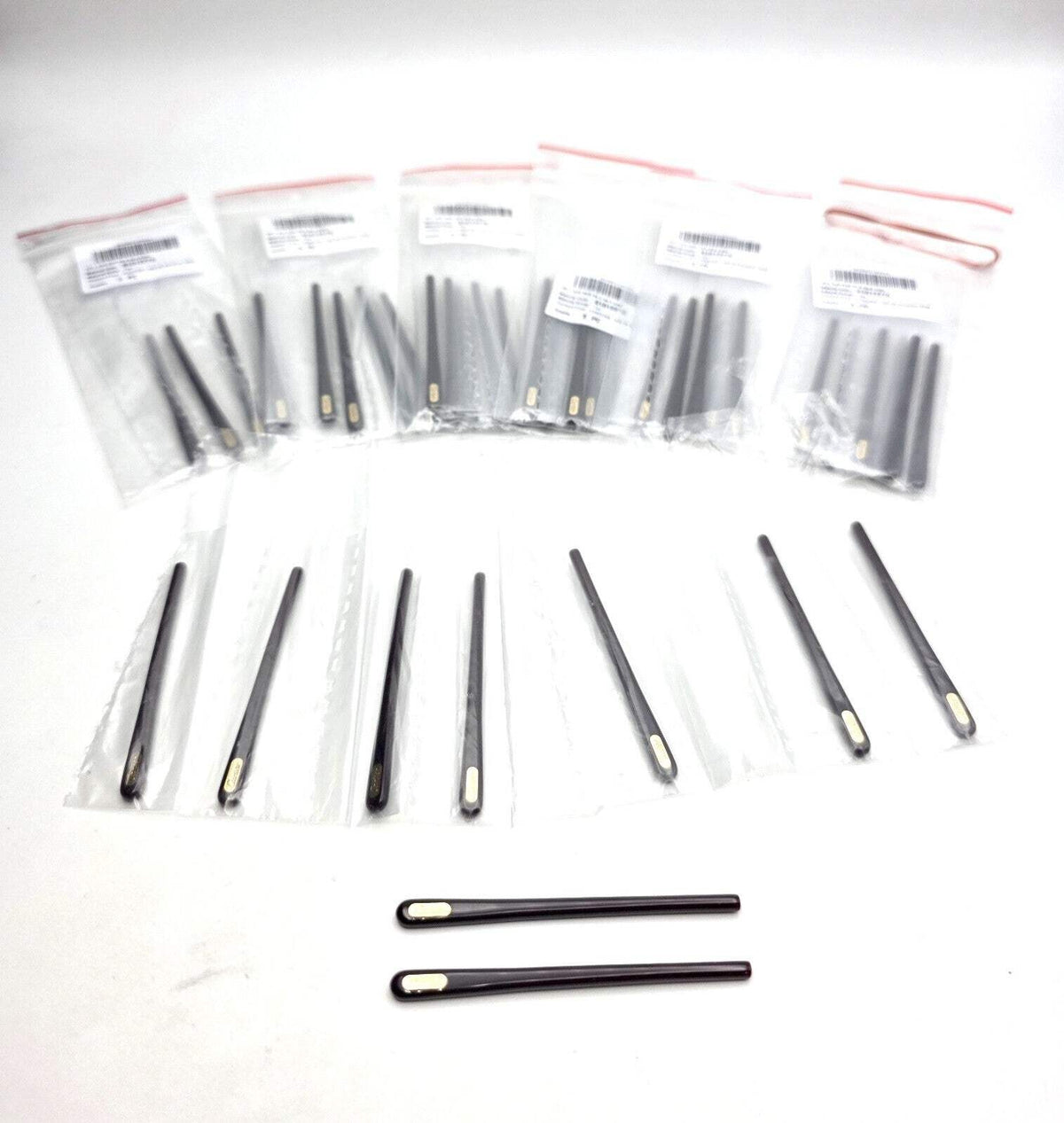 NEW! Cartier Temple Tips Burgundy Gold Replacement Parts - $49 / Pair (2 Pieces)