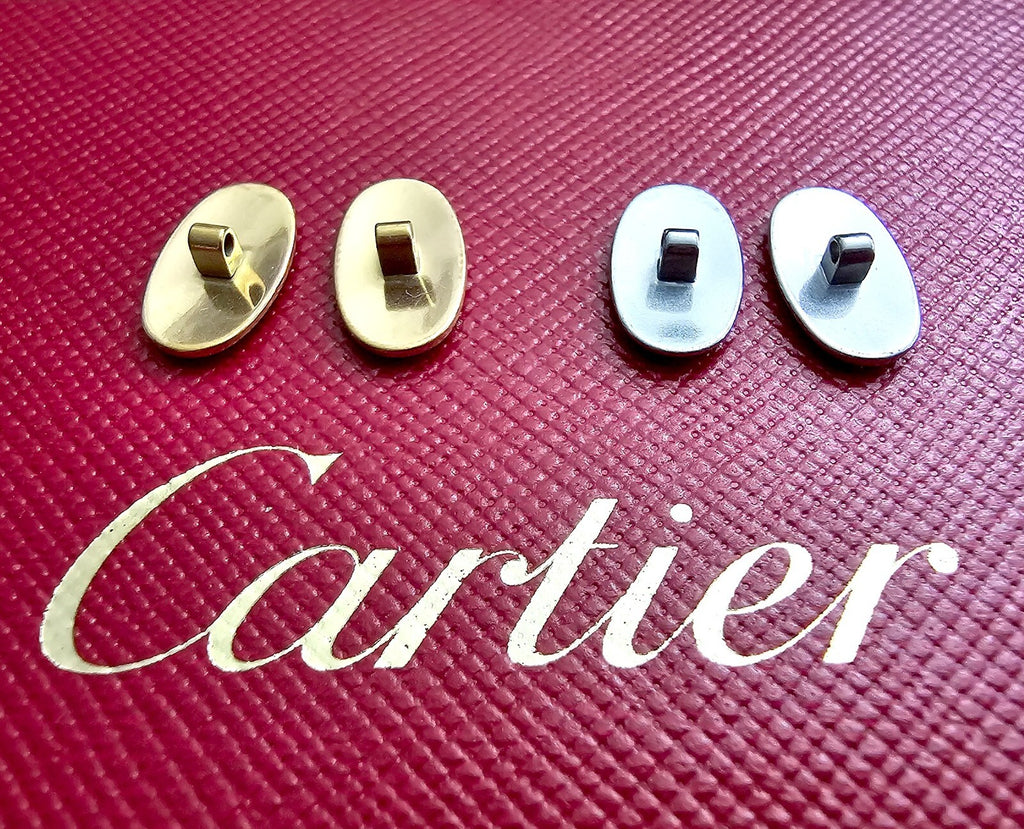 NEW! Cartier Glasses Nose Pads Replacement -  Gold/Silver + Free Screwdriver
