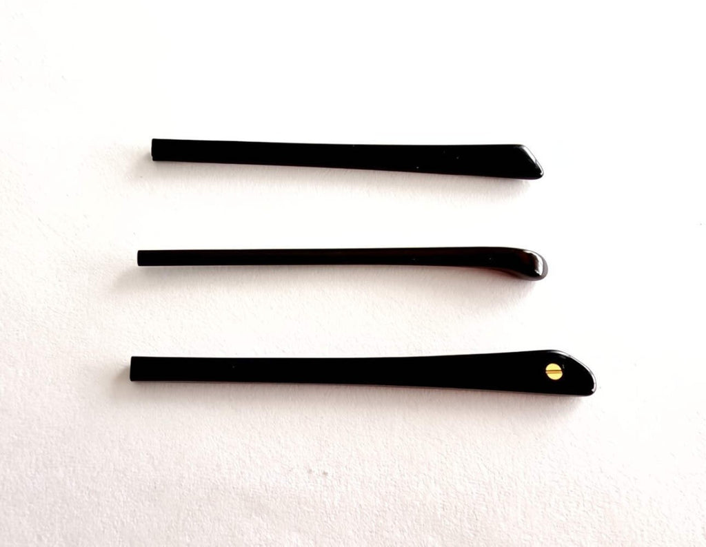 Genuine Cartier Temple Tips Replacement Ends A B C Black New Pair