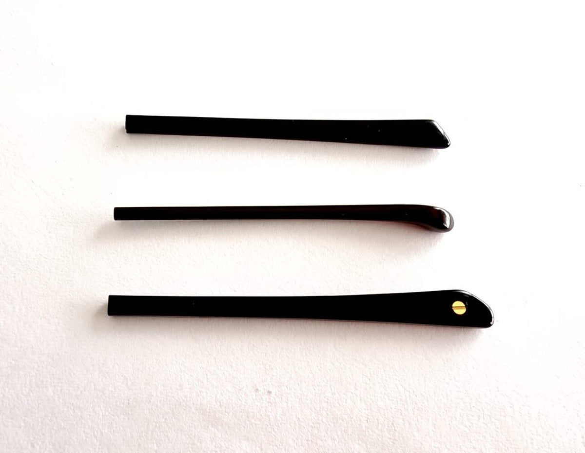 Genuine Cartier Temple Tips Replacement Ends A B C Black New Pair