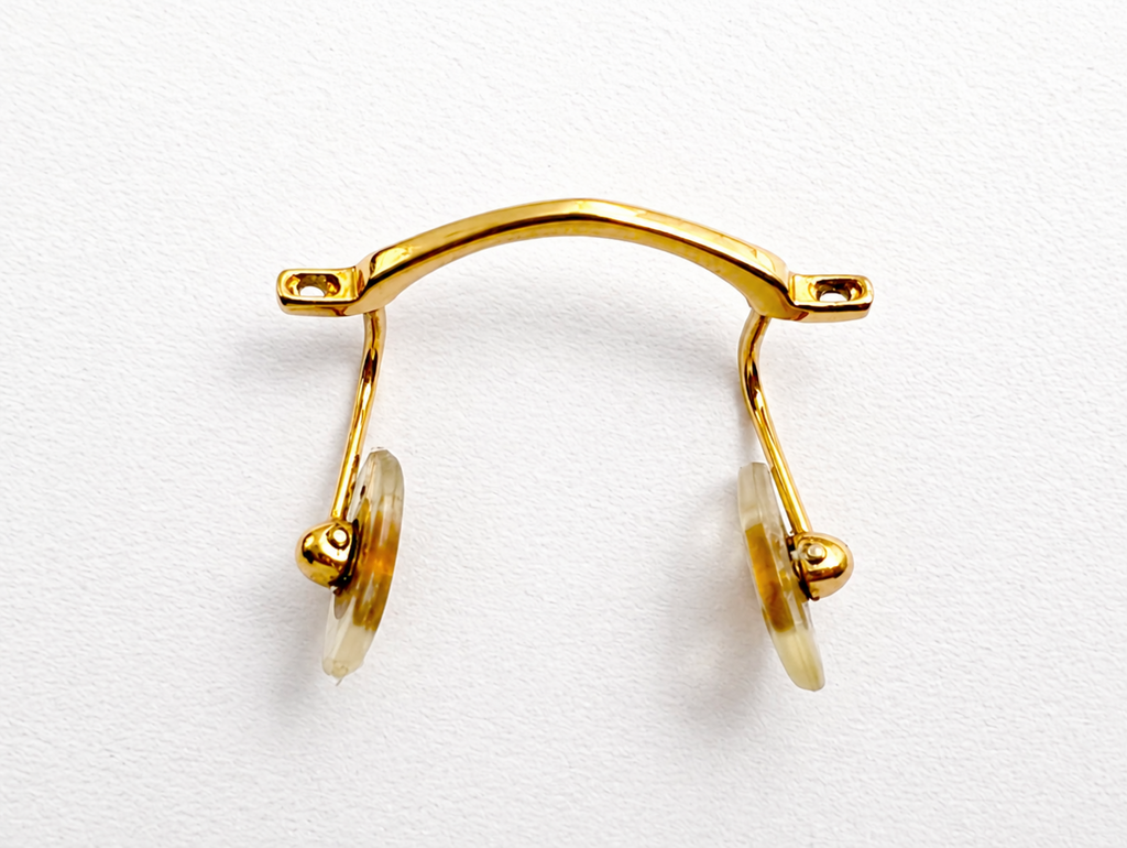 Authentic Cartier Glasses Parts Rimless Nose Bridge C Décor Panther Hinge