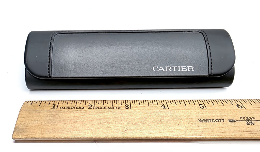 New Authentic Cartier Red Glasses Sunglasses Box Case Small