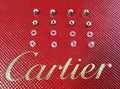 NEW! Auth Cartier Nuts/Caps/Bushing - Gold/Silver + Free Washers