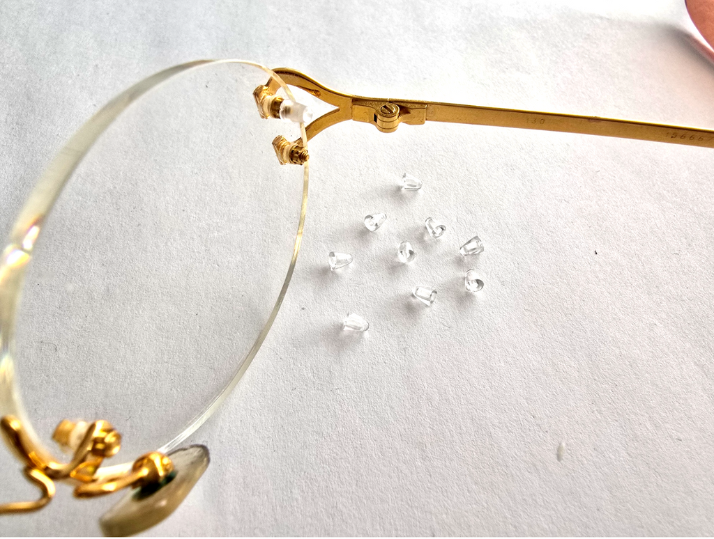 New Silicone Screw Caps for Glasses & Rimless Frames 15 Pieces