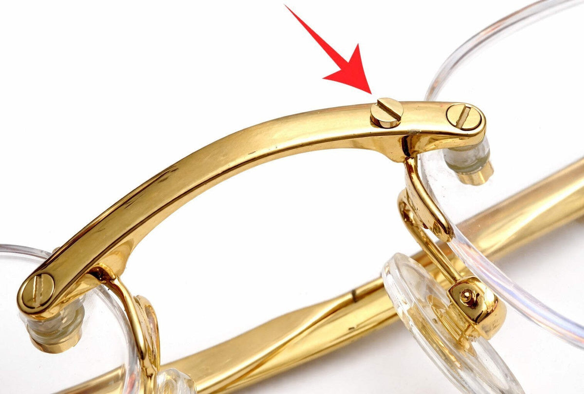 NEW! Auth Cartier Platine Screws Replacement - Gold/Silver - $49/each