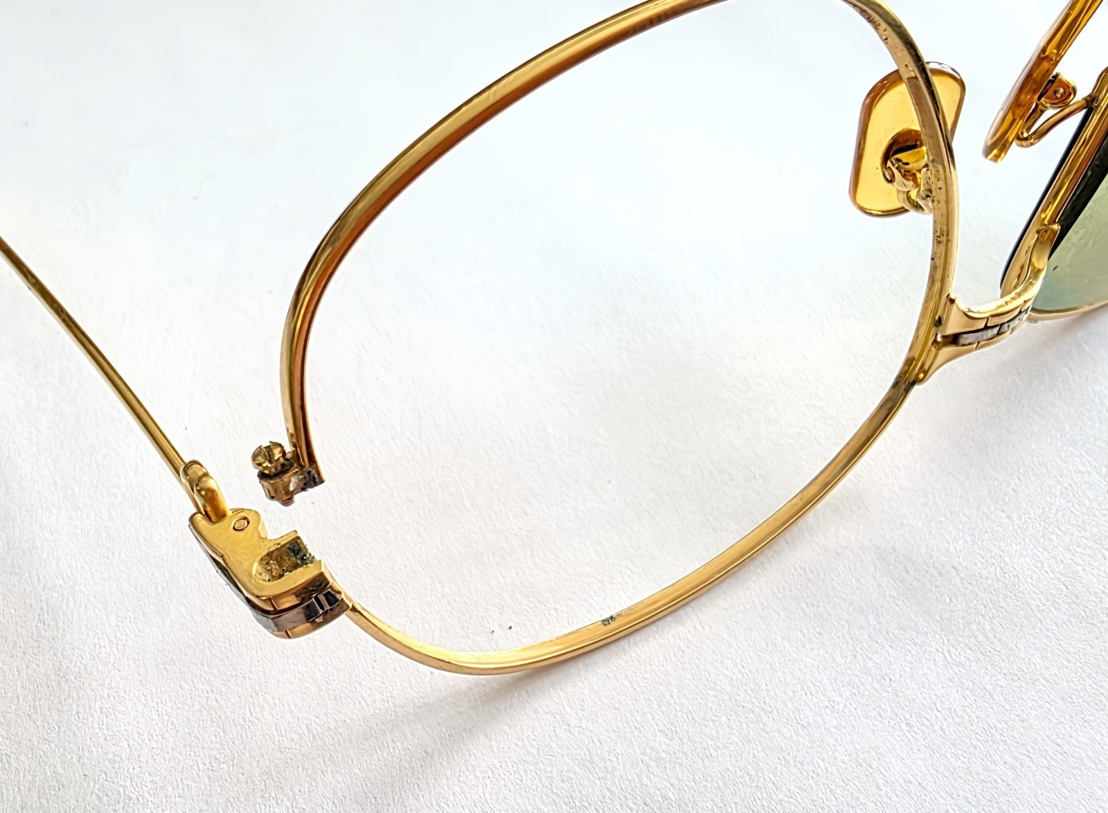 Authentic Cartier Glasses Replacement Screws Gold Silver Pair + Free Screwdriver