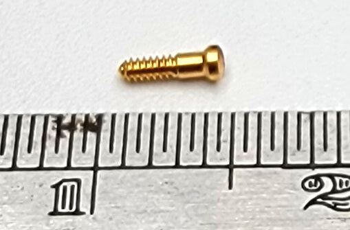 New Authentic Cartier Nose Pad Screws Replacement Gold Silver + Free Screwdriver