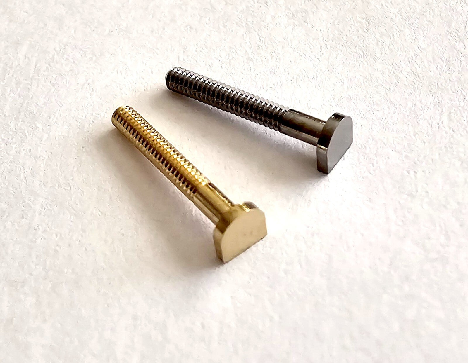 New Authentic Cartier Arch Shape Screw Gold Silver + Free Caps/ Washers