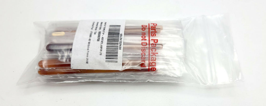 NEW! Authentic Cartier Eyeglasses Parts Tortoise Temple Ends