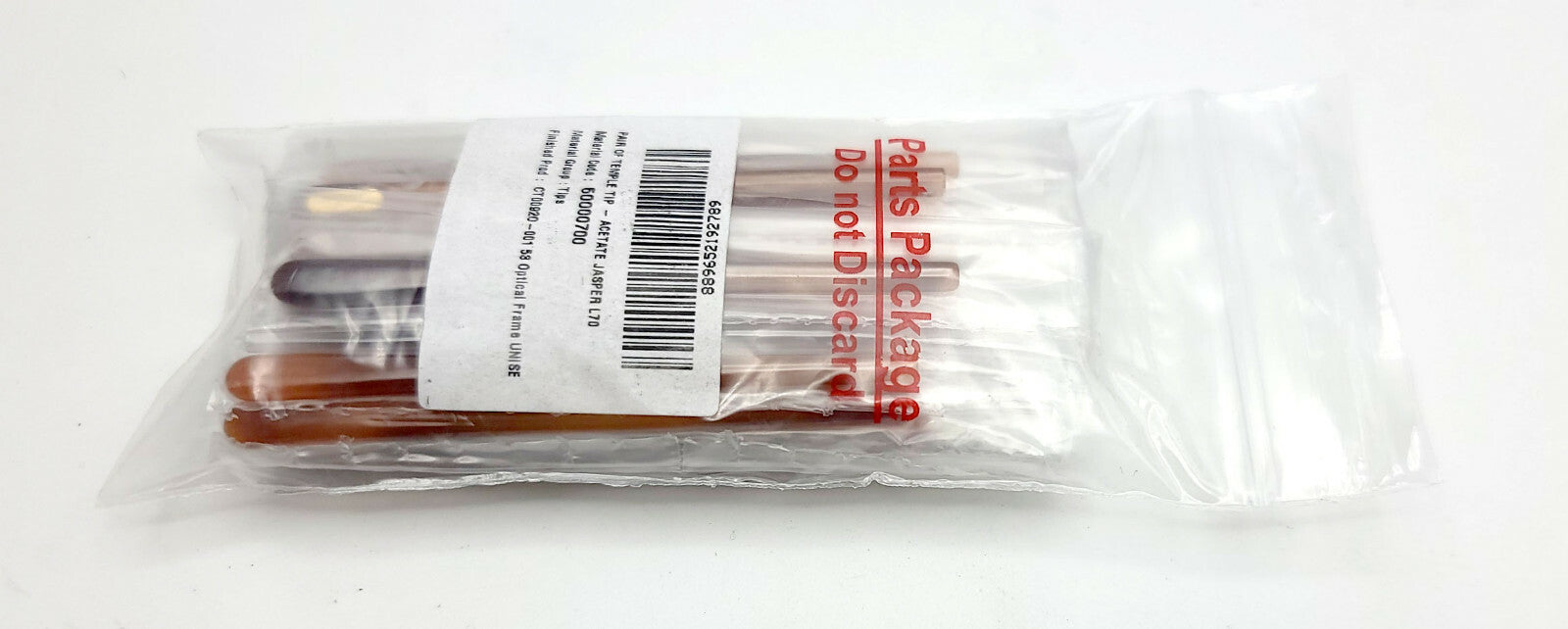 NEW! Authentic Cartier Eyeglasses Parts Tortoise Temple Ends