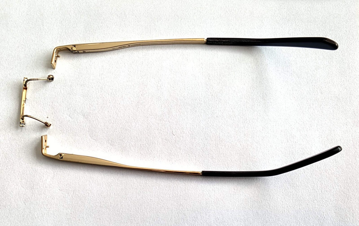 Authentic Cartier CT0167O Gold Eyeglasses Parts – Replacement