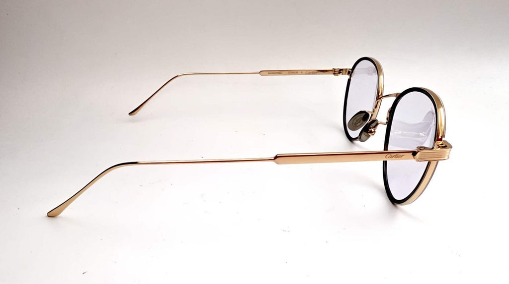Authentic Luxury Cartier Gold Eyewear CT02500