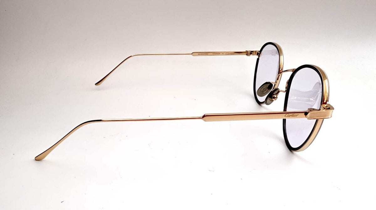 Authentic Luxury Cartier Gold Eyewear CT02500