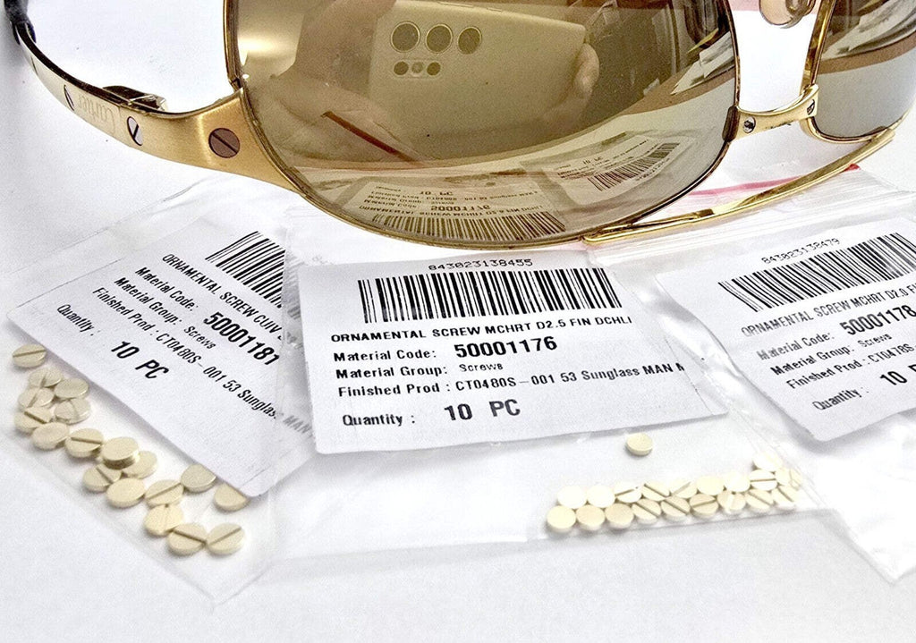 NEW! Auth Cartier Platine Screws Replacement - Gold/Silver - $49/each