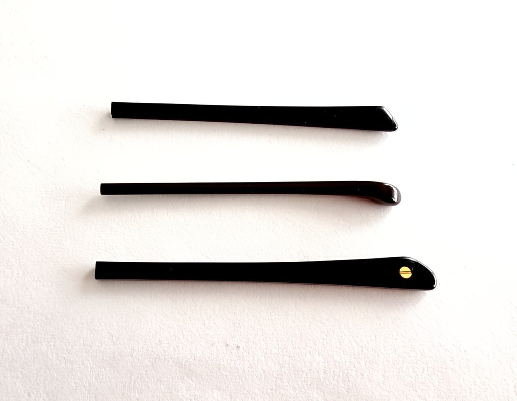 Genuine Cartier Temple Tips Replacement Ends A B C Black New Pair