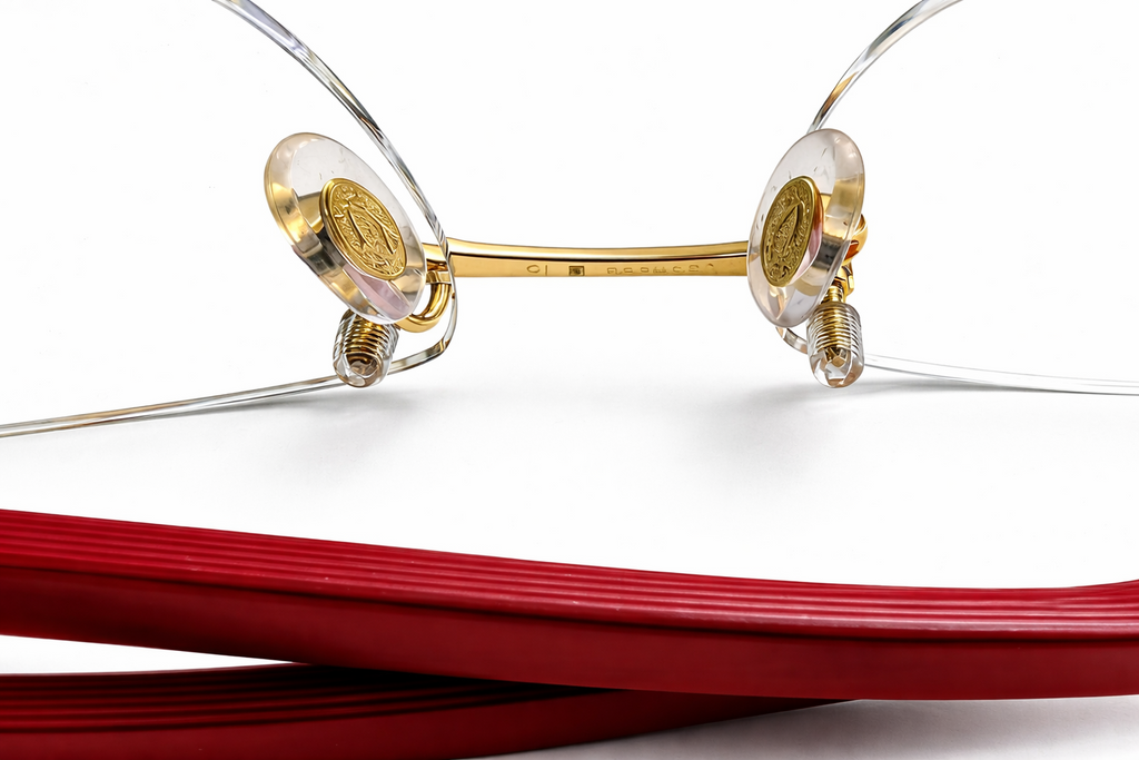 Cartier Eyeglasses Nose Pads Replacement Small + Free Screwdriver