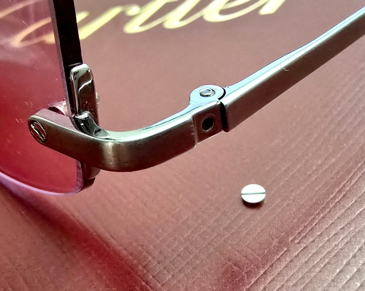 NEW! Auth Cartier Platine Screws Replacement - Gold/Silver - $49/each