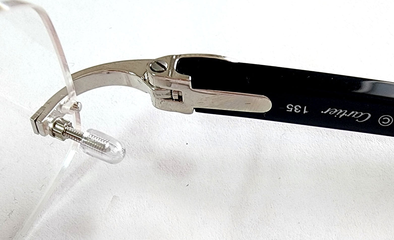 Cartier Rimless Eyeglasses Silicone Screw Caps Replacement - $29 each cap