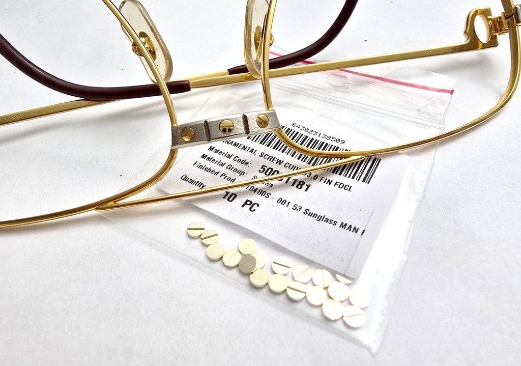 NEW! Auth Cartier Platine Screws Replacement - Gold/Silver - $49/each