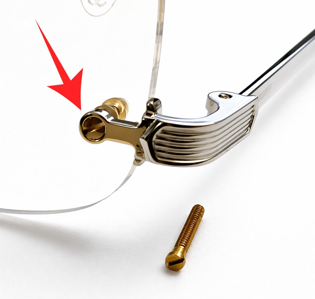 NEW! Auth Cartier Replacement/Spare Parts Screws - Free silicone caps & washers
