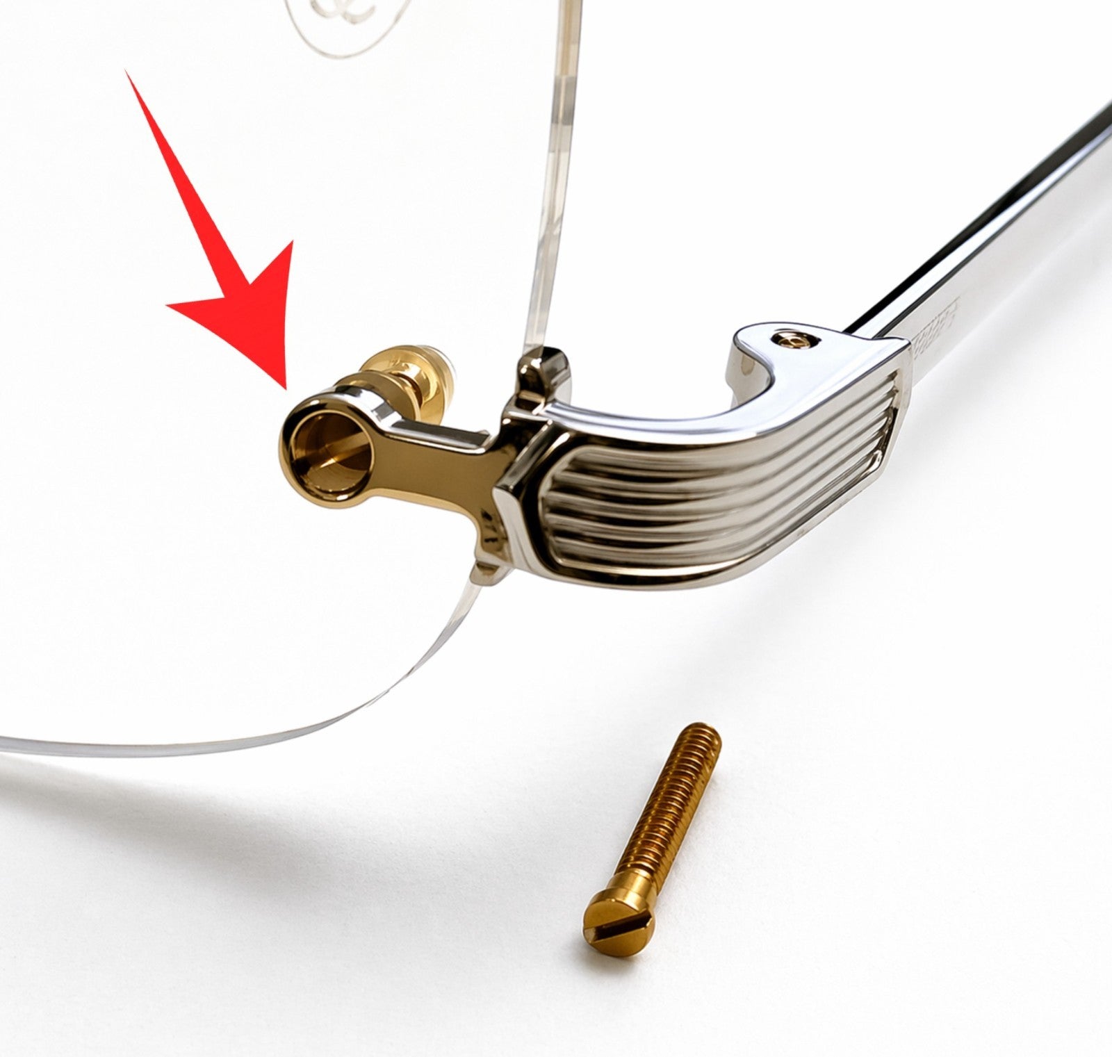 NEW! Auth Cartier Replacement/Spare Parts Screws - Free silicone caps & washers