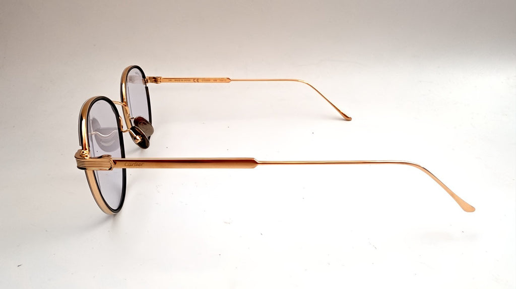 Authentic Luxury Cartier Gold Eyewear CT02500