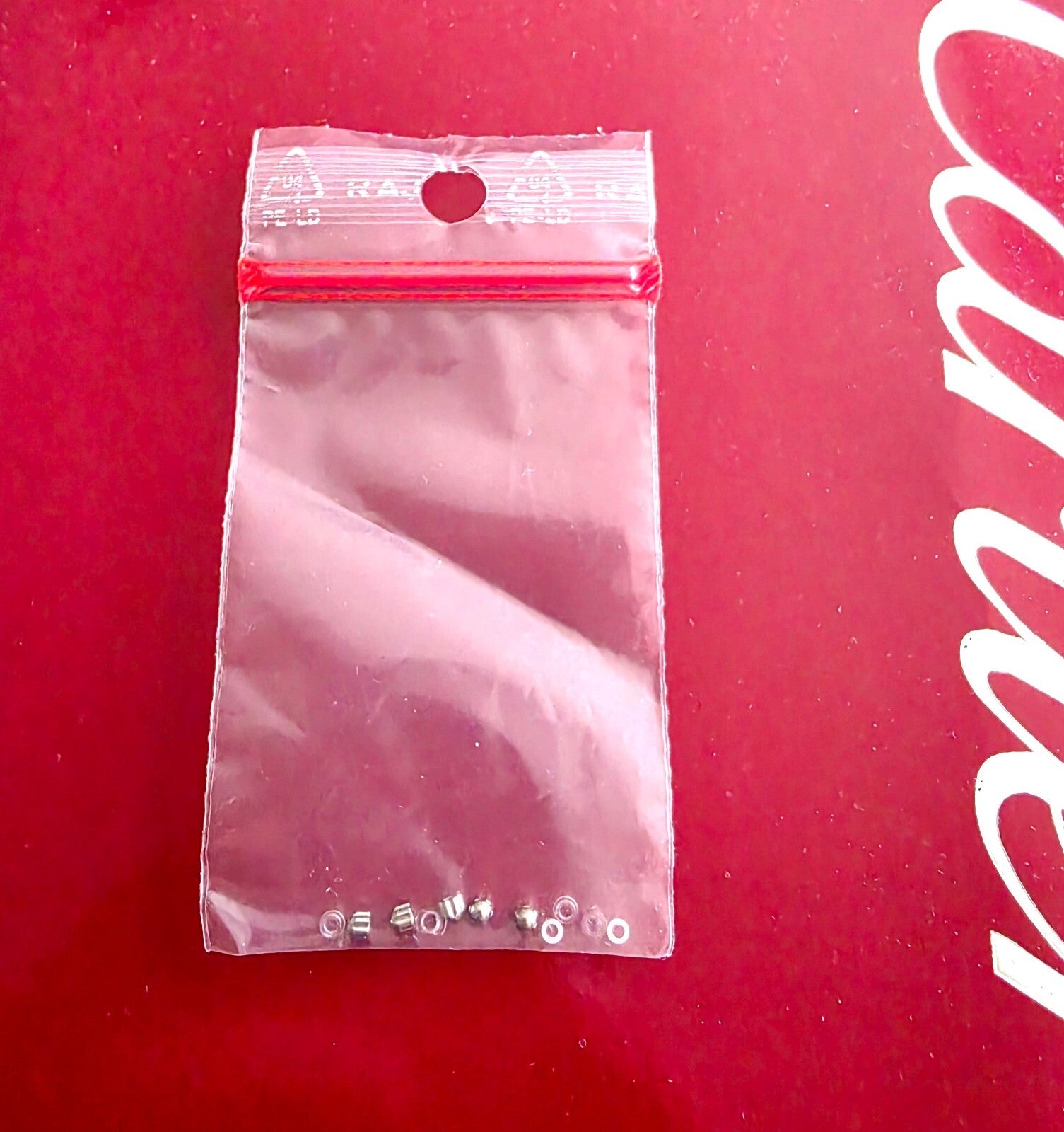 NEW! Auth Cartier Glasses Parts Caps and Bushing  - SILVER - Free Screw Driver