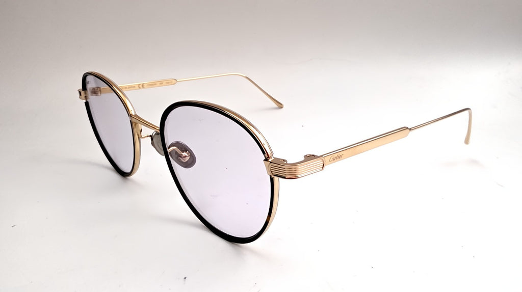 Authentic Luxury Cartier Gold Eyewear CT02500